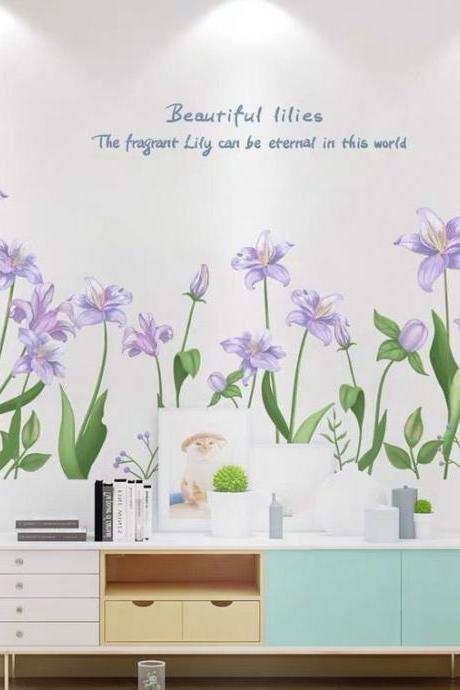 Floral Wall Decals, Peony Wall Decals Flowers Wall Decals, Pink Watercolor Peony Wall Stickers Peel And Stick ,wall Decal Living Room, G531